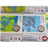 Image 6 : Vancouver 2010 Olympic Winter Games : Coin Sport Cards/Coin Collection (12 Cards) in Collector Tin
