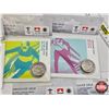 Image 7 : Vancouver 2010 Olympic Winter Games : Coin Sport Cards/Coin Collection (12 Cards) in Collector Tin