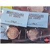 Image 4 : Newfoundland Coins (6) : - One Cent 1917 - Twenty Five Cent 1917 - Twenty Five Cent 1919 - Ten Cent 