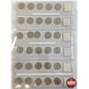 Image 5 : Canada King George Five Cent Coin & Stamp Collection (82 Coins + 14 Stamps) (Intermittent Coins 1937