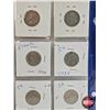 Image 6 : Canada Five Cent (12) : 1928; 1929; 1932; 1934; 1935; 1936; 1936; 1938; 1940; 1941; 1942; 1943