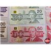 Image 4 : Canada Bills "Bird Series" (9): - $5 Bill : Bonin/Thiessen #GPK3373565 - $10 Bill : Knight/Thiessen 