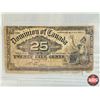 Image 2 : Dominion of Canada Twenty Five Cent (3) "Shinplaster" - 1900 : Boville - 1900 : Boville - 1923 : McC