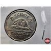 Image 3 : Canada Five Cent 1957 : Bug Tail