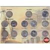 Image 2 : Whitman Publishing 13-Coin Set : Westward Series Nickels : 2004 / 2005 / 2006