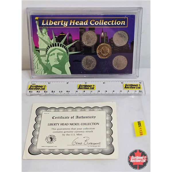 United States Minted 5-Coin Set : Liberty Head Nickel Collection