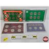 Image 1 : USA Coin Collector Sets (4): - American Frontier Nickel Six-Coin Set - American Frontier Nickel Six-