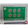 Image 3 : USA Coin Collector Sets (4): - American Frontier Nickel Six-Coin Set - American Frontier Nickel Six-