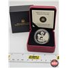Image 1 : RCM Canada 2009 : $4 Fine Silver Coin : Hanging the Stockings (COA #4413) (99.99%) (GST Exempt)