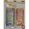 Image 1 : Canada Bills (2) - 1974 $2 Bill : Crow/Bouey #ARA0032566 - 1972 $5 Bill : Bouey/Rasminsky #CF7339493