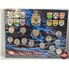 Image 2 : Canada 125 Collector Coin Cards (2) : (Each Card : 1 Loonie & 12 Provincial Quarters)