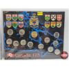 Image 3 : Canada 125 Collector Coin Cards (2) : (Each Card : 1 Loonie & 12 Provincial Quarters)