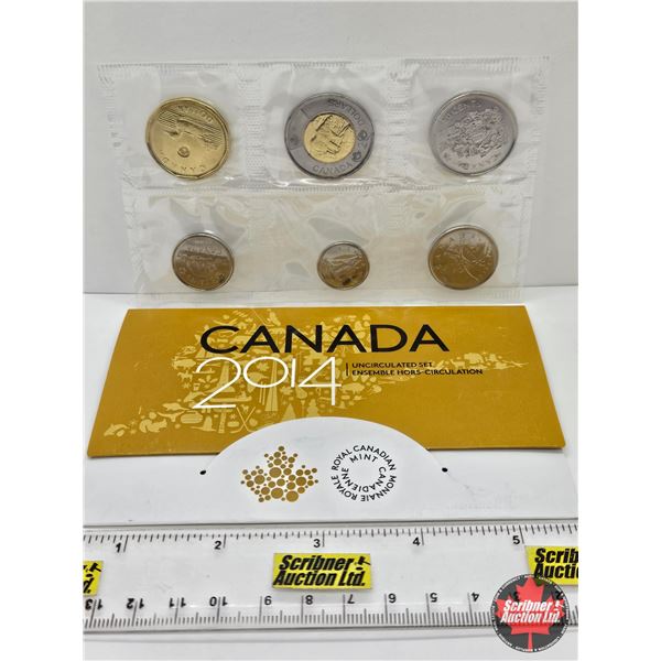 RCM Canada Uncirculated Year Set 2014