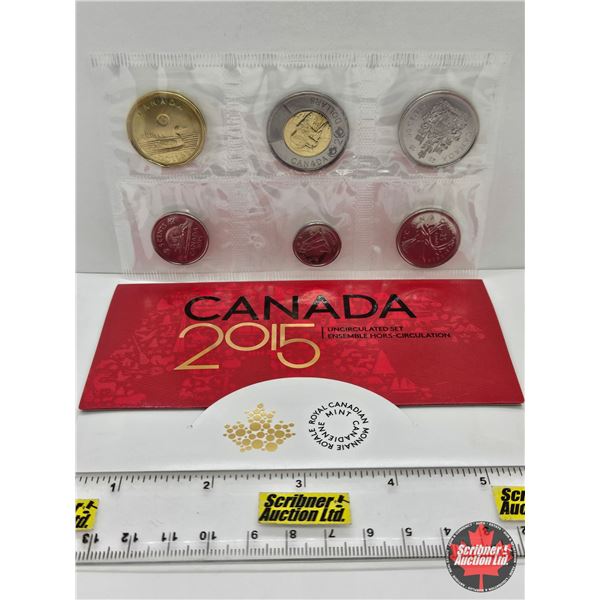 RCM Canada Uncirculated Year Set 2015