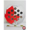 Image 1 : Vancouver 2010 Olympic Winter Games Coin Collection in Collector Card (12 Olympic Quarters & 2 Looni