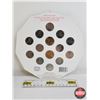 Image 2 : Vancouver 2010 Olympic Winter Games Coin Collection in Collector Card (12 Olympic Quarters & 2 Looni