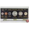 Image 1 : Canada Centennial Year Coins 1867-1967 Six-Coin Uncirculated Set