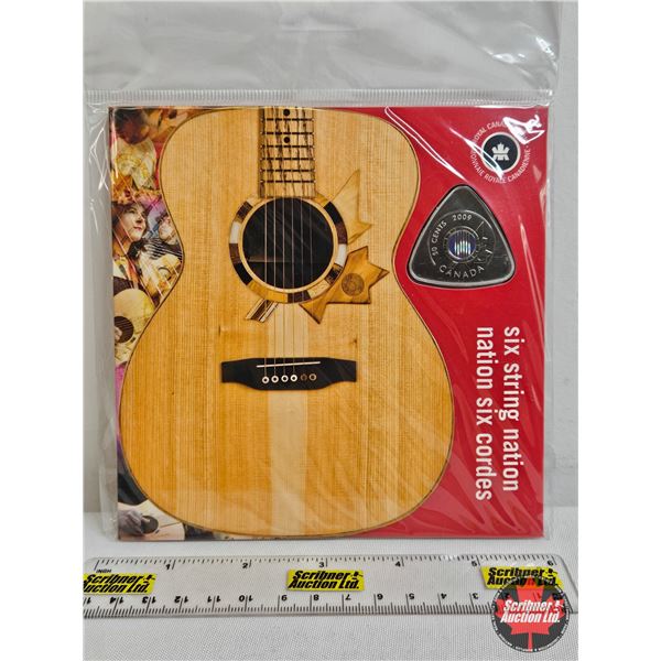 RCM Canada 2009 : 50-Cent Coin : Six String Nation (Unopened)