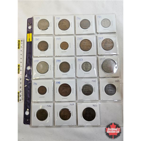 Great Britain Coins (19) : Variety / Intermittent 1900 - 1971 (Variety Years / Types / Denominations