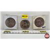 Image 1 : Britain Coins/Medallions (3): - 1977 QEII Silver Jubilee Medallion - 1953 Five Shillings - 2000 Five