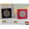 Image 4 : Britain Combo (2):  - 1977 QEII Silver Jubilee Medallion - 1981 Souvenir Medal : The Royal Wedding :