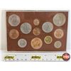 Image 2 : Great Britain : Complete Decimal Issue & the Last L.S.D. Issue (12-Coin Set)