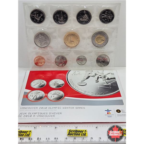 RCM Canada : Vancouver 2010 Olympic Winter Games : 2007 Special Edition Uncirculated Coin Set