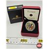 Image 1 : RCM Canada 2008 : 25-Cent Coin : Downy Woodpecker (COA #11912)