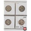 Image 2 : USA Quarters (7) : 2005; 1934; 1939; 1940; 1943; 1944; 1965