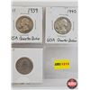 Image 3 : USA Quarters (7) : 2005; 1934; 1939; 1940; 1943; 1944; 1965