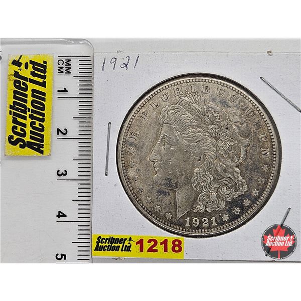 USA Morgan Dollar 1921