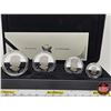 Image 6 : RCM 2004 : Fine Silver Coin Set : The Arctic Fox One Ounce ; 1/2 Ounce 1/4 Ounce; 1/10 Ounce (COA #0
