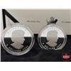 Image 7 : RCM 2004 : Fine Silver Coin Set : The Arctic Fox One Ounce ; 1/2 Ounce 1/4 Ounce; 1/10 Ounce (COA #0