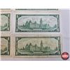 Image 10 : Canada $1 Bills 1967 (8) :  - Beattie/Rasminsky #GP5115422 - Beattie/Rasminsky #GP5191200 - Beattie/
