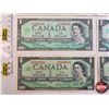 Image 3 : Canada $1 Bills 1967 (8) :  - Beattie/Rasminsky #GP5115422 - Beattie/Rasminsky #GP5191200 - Beattie/