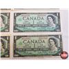 Image 5 : Canada $1 Bills 1967 (8) :  - Beattie/Rasminsky #GP5115422 - Beattie/Rasminsky #GP5191200 - Beattie/