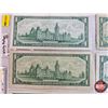 Image 7 : Canada $1 Bills 1967 (8) :  - Beattie/Rasminsky #GP5115422 - Beattie/Rasminsky #GP5191200 - Beattie/