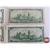 Image 9 : Canada $1 Bills 1967 (8) :  - Beattie/Rasminsky #GP5115422 - Beattie/Rasminsky #GP5191200 - Beattie/