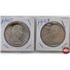 Image 6 : Canada Dollar (4): 1963; 1965; 1965; 1965