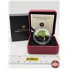 Image 1 : RCM Canada 2008 $20 Fine Silver Coin : Crystal Raindrop (COA #7059 : 99.99% : Swarovski Elements) (G