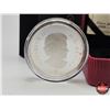 Image 4 : RCM Canada 2008 $20 Fine Silver Coin : Crystal Raindrop (COA #7059 : 99.99% : Swarovski Elements) (G
