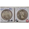Image 5 : Canada Dollar (4): 1963; 1964; 1965; 1967