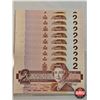 Image 3 : Canada $2 Bills 1986 (10 Consecutive) : Thiessen/Crow #EGG7317880 - 7889
