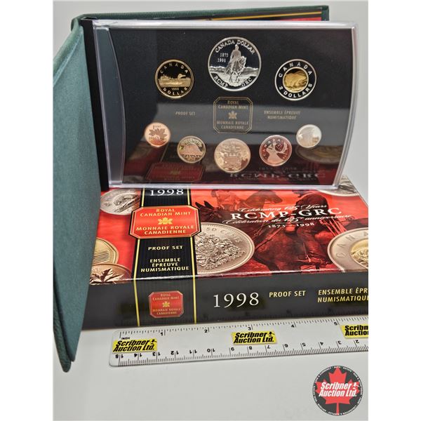RCM Canada 1998 Celebrating 125 Years : Proof Set : RCMP-GRC 1873-1998