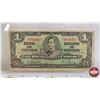 Image 4 : Bank of Canada Bills 1937 (3): - $1 : Gordon/Towers #XL3047298 - $2 : Coyne/Towers #BR9013325 - $1 :