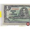 Image 2 : Bank of Canada $1 Bill 1937 : Coyne/Towers #KN7544330