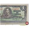 Image 3 : Bank of Canada $1 Bill 1937 : Coyne/Towers #KN7544330
