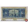 Image 4 : Bank of Canada $5 Bill 1937 : Gordon/Towers #HC9718966