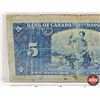 Image 5 : Bank of Canada $5 Bill 1937 : Gordon/Towers #HC9718966