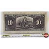 Image 4 : Bank of Canada $10 Bill 1937 : Gordon/Towers #KD4753391